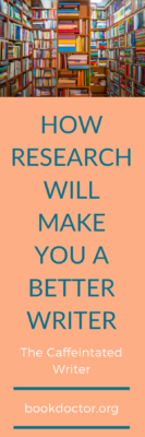 research and novel writing