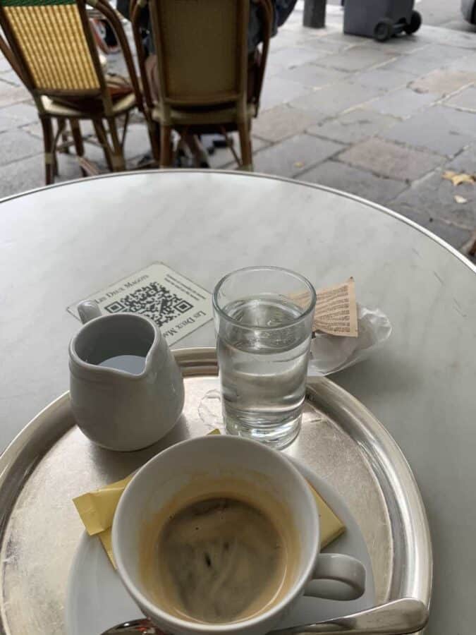 Coffee in Paris, Les Deux Magots